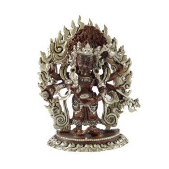 Figurka Biała mahakala - Gonker - Gynker - Mahakala - obfitość